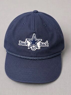 Vintage Dallas Cowboys Hat Rope Strapback Winner Brand Cap 90s NFL Wool Blend